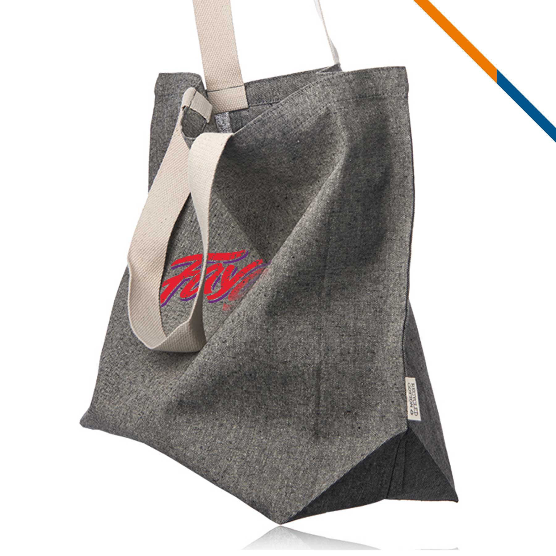 Otto Tote Bag, custom tote bag with logo imprint 6