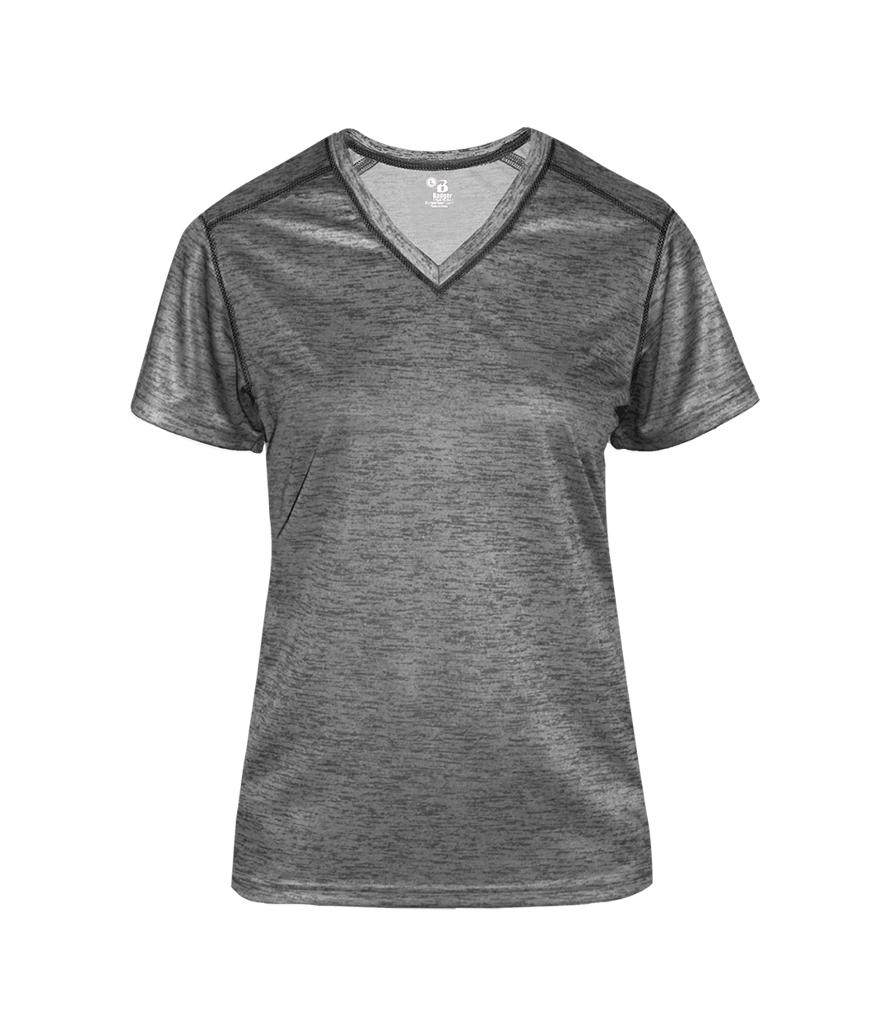 TONAL BLEND LADIES' V-NECK TEE 4