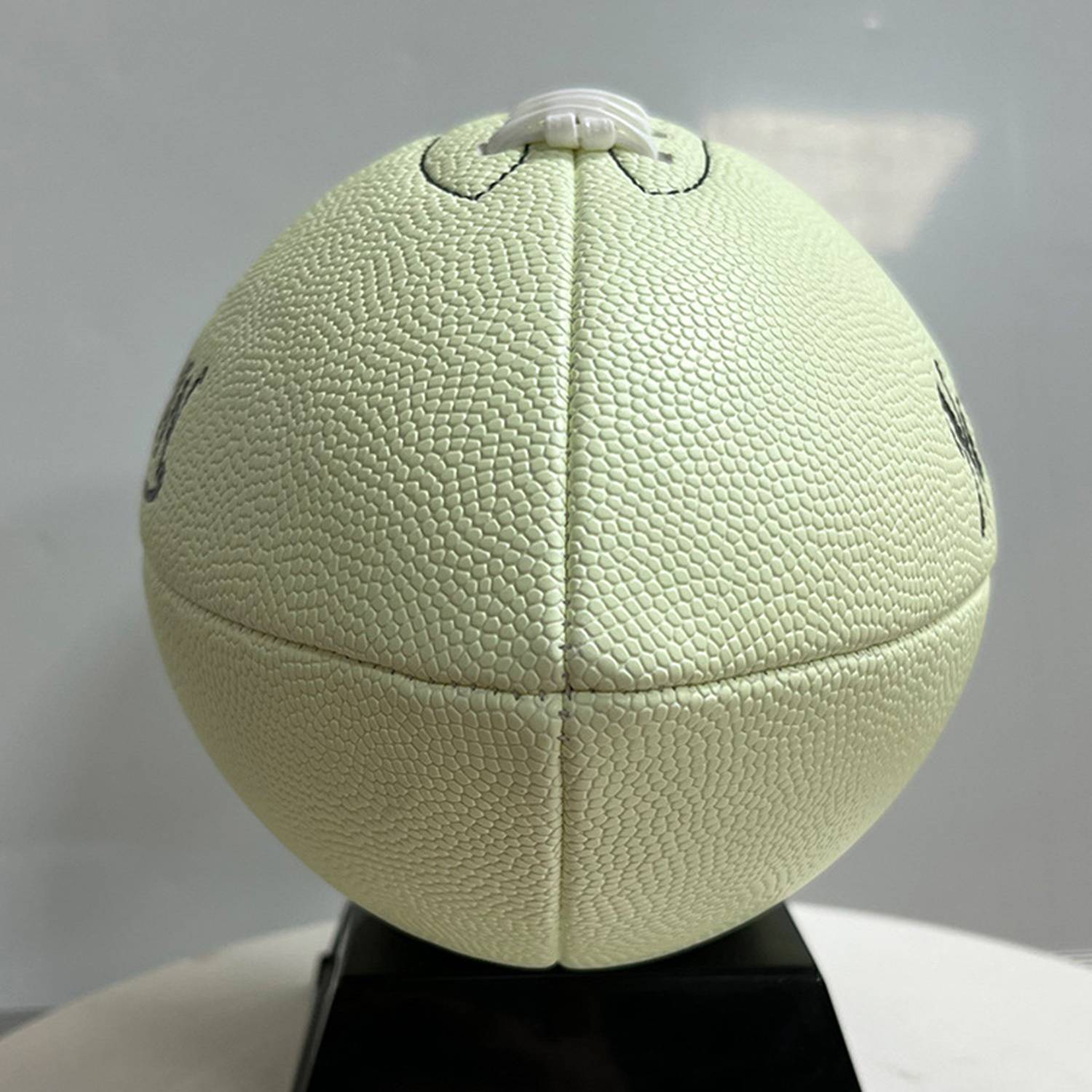 Custom Size Nine Glow-in-the-dark PU Leather Rugby Football 4