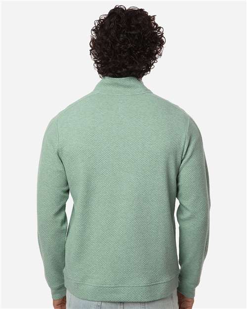 Men's Spirit Textured Quarter-Zip Pullover - NE725 40