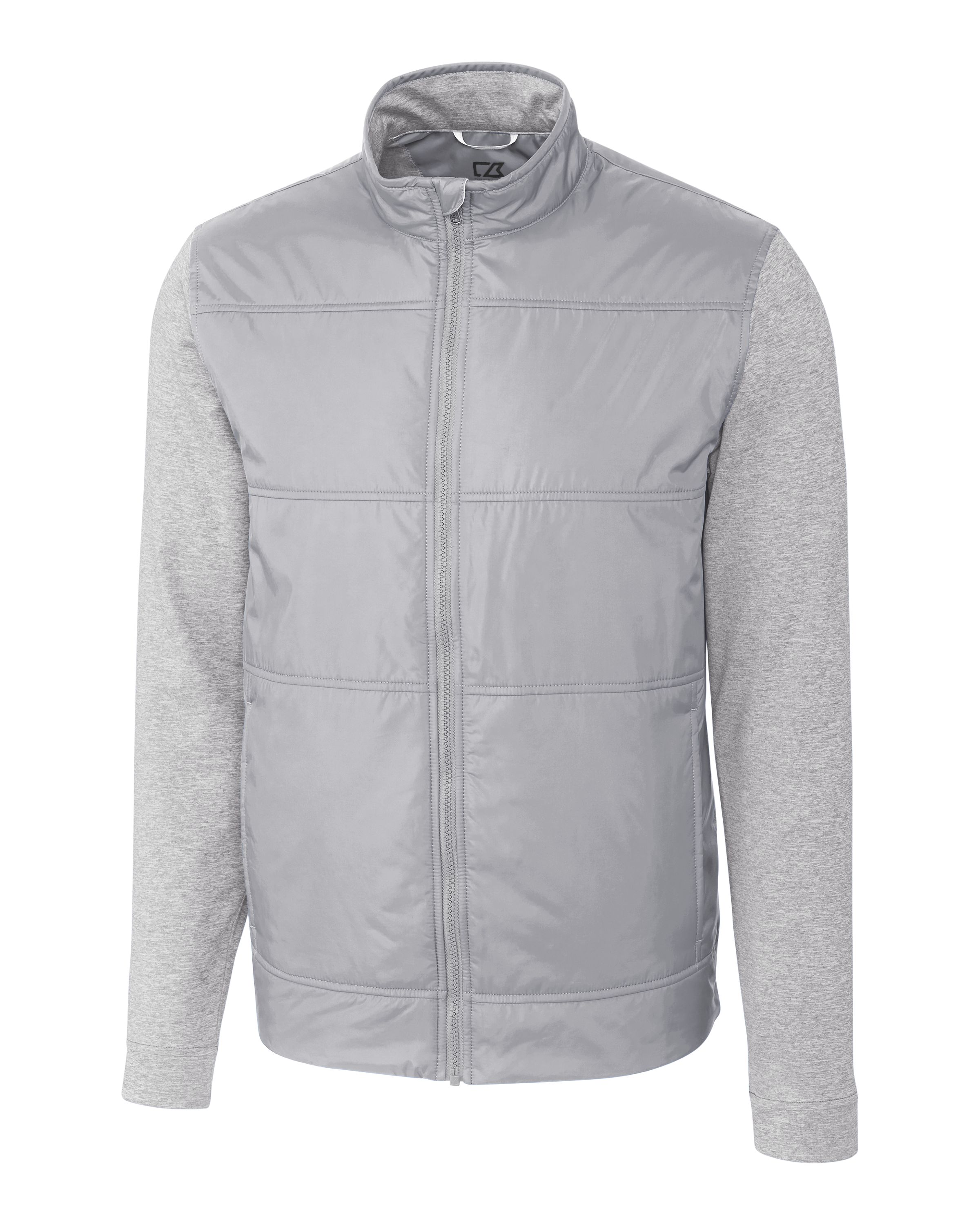 Cutter & Buck Stealth Recycled Hybrid Quilted Mens Windbreaker Jacket 2