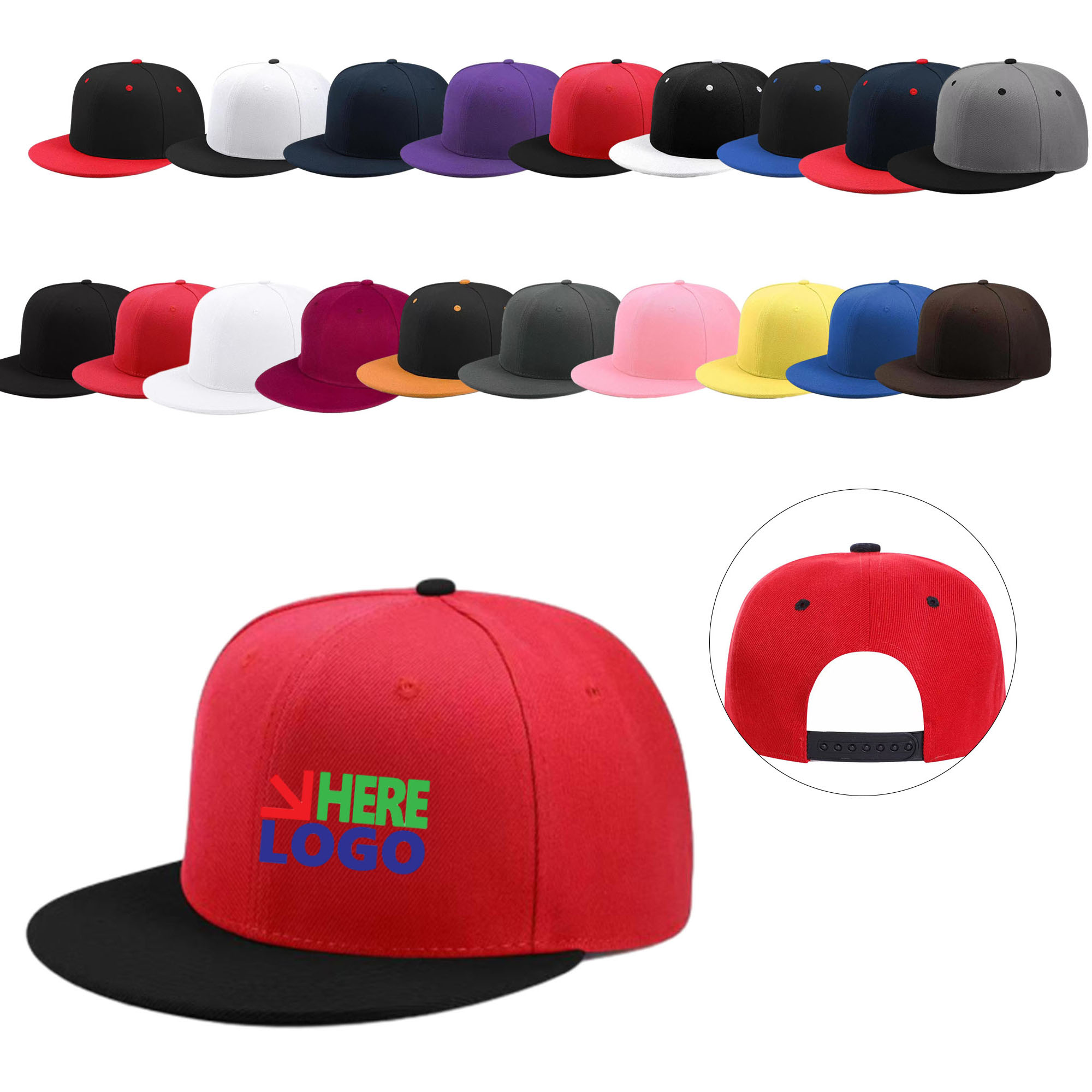 Fashionable Flat Edge Versatile Baseball Cap 2