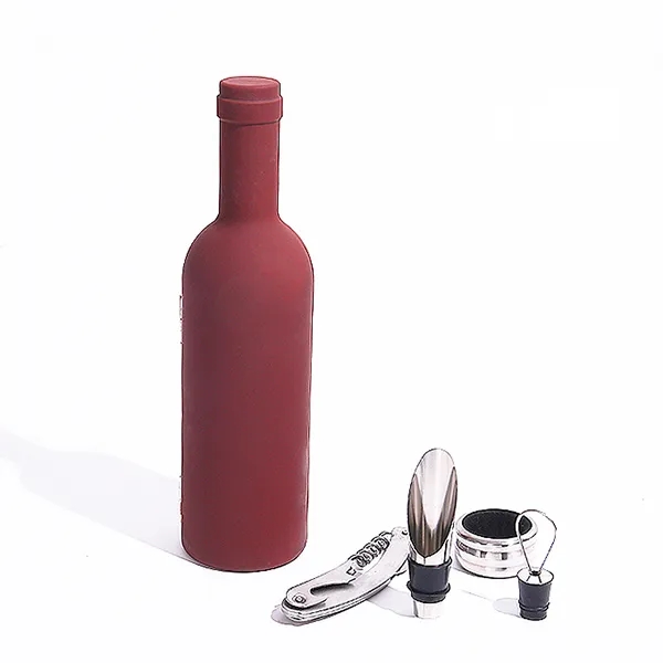 Custom 4pc Wine Bottle Set 5