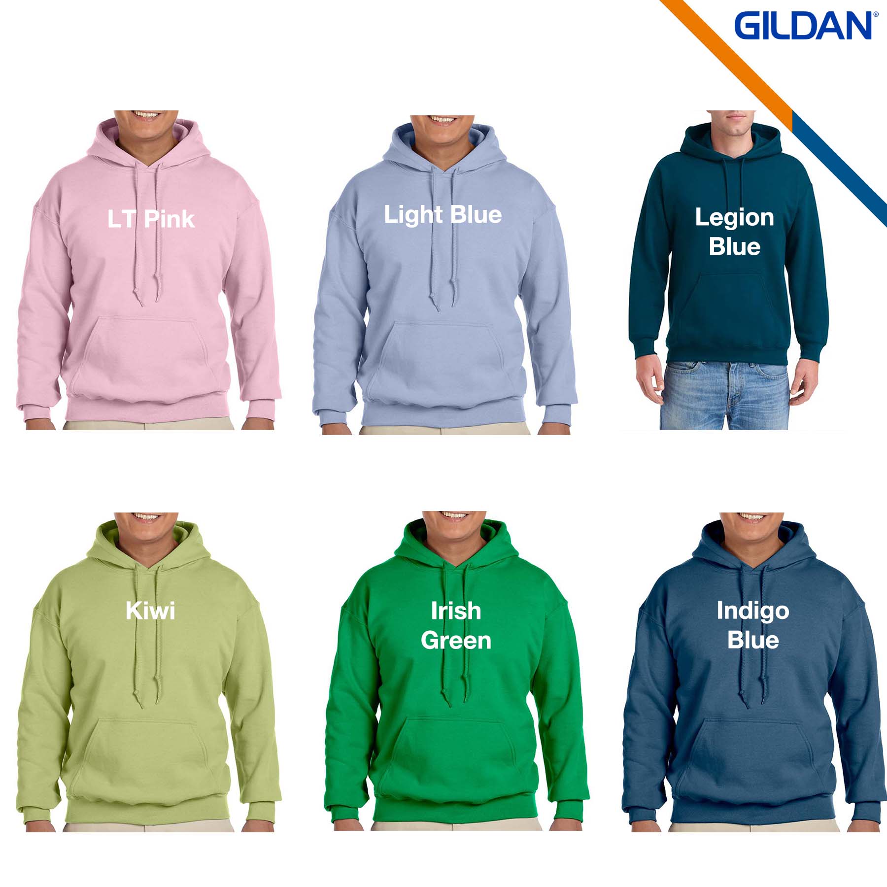 Gildan® 7.75oz Adult Hooded Sweatshirts 3