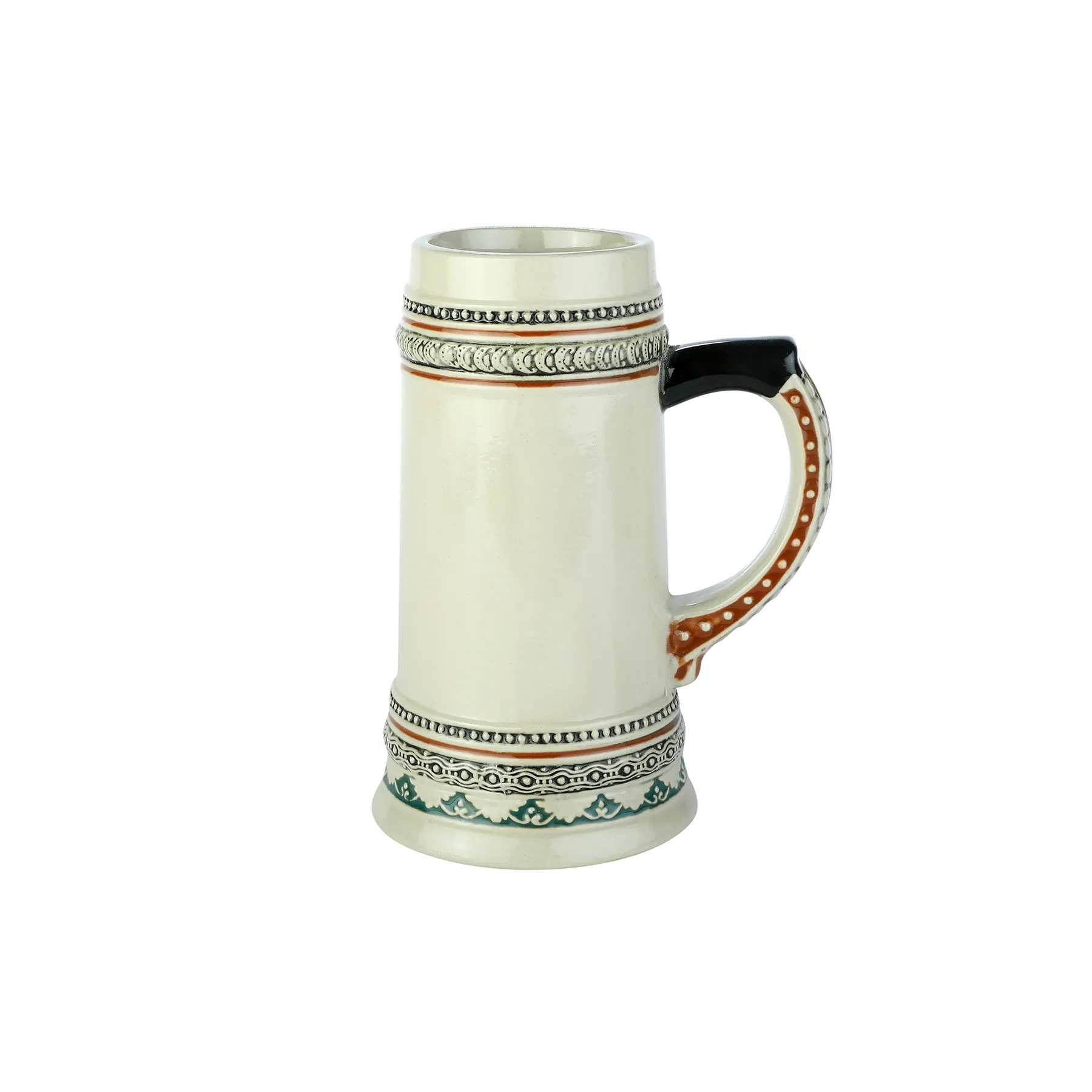 15 oz Vintage German Ceramic Beer Mug 3