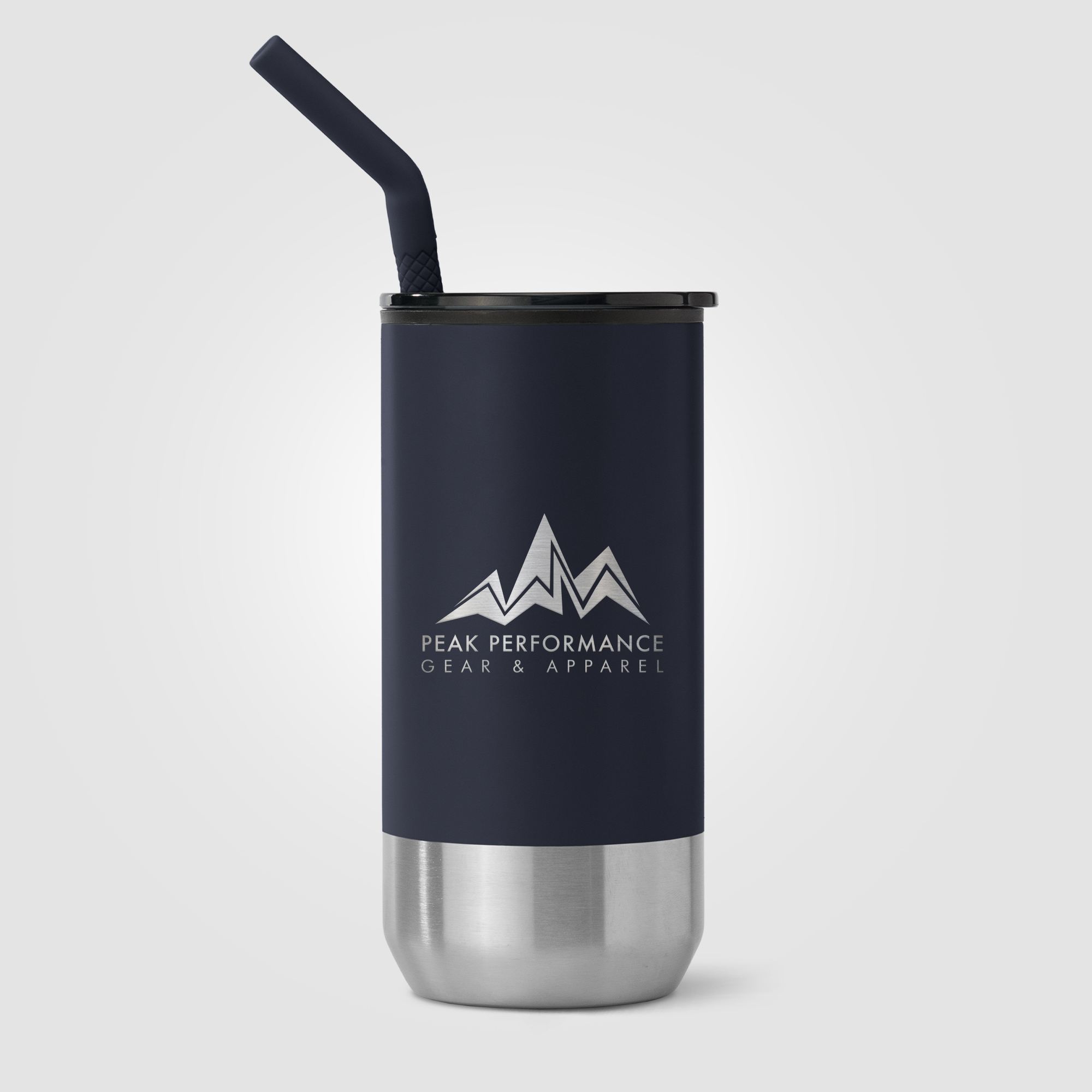 Atlantis - 16 oz. Double Wall Tumbler - Stainless with Recycled RPP Inner 11