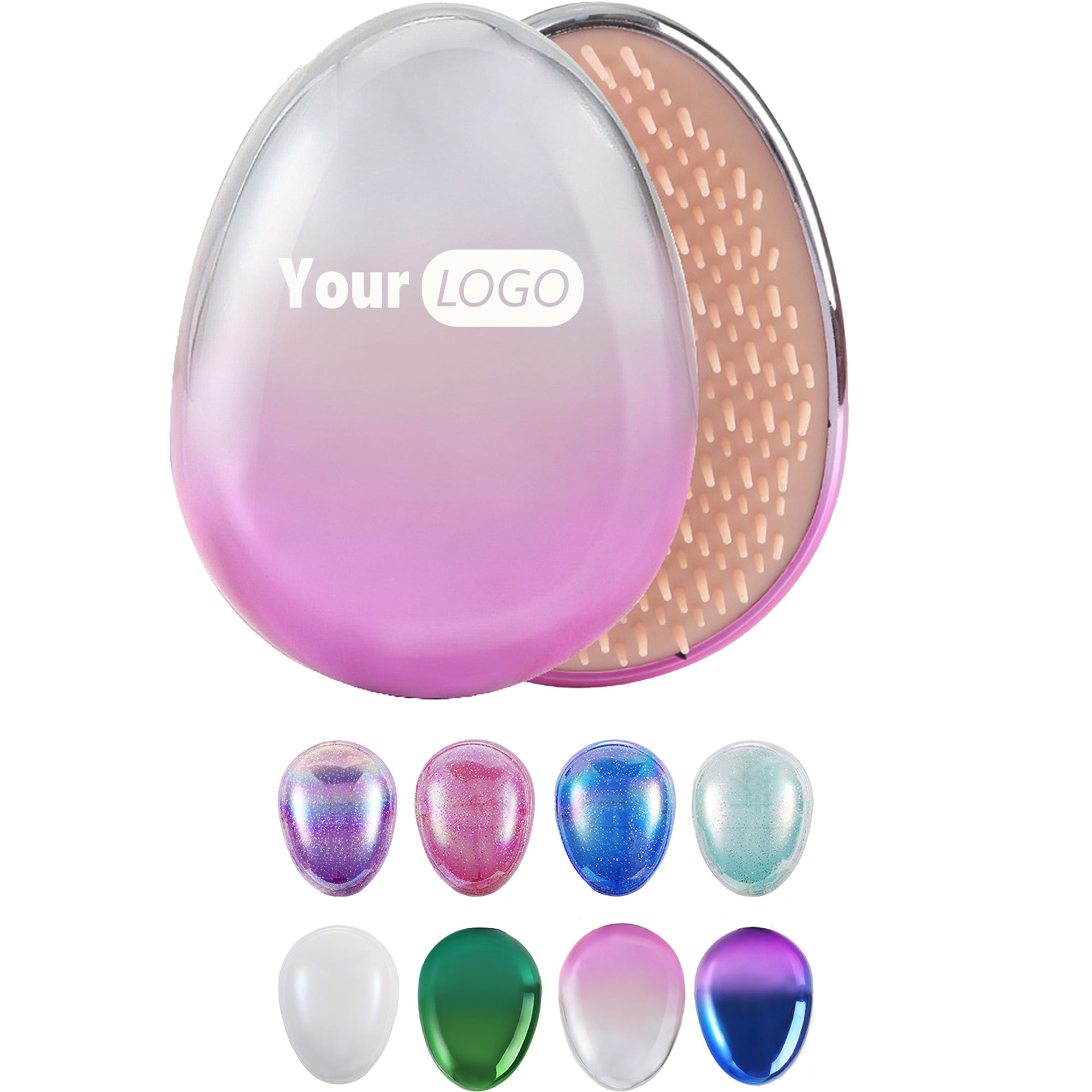 Portable Hair Styling Egg Brush 7