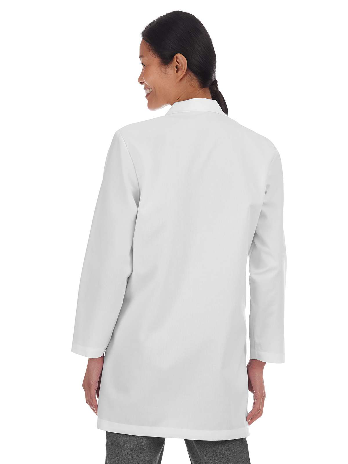 Meta Labwear - Women's Three-Pocket 33" Slim Mid-Length Lab Coat 4