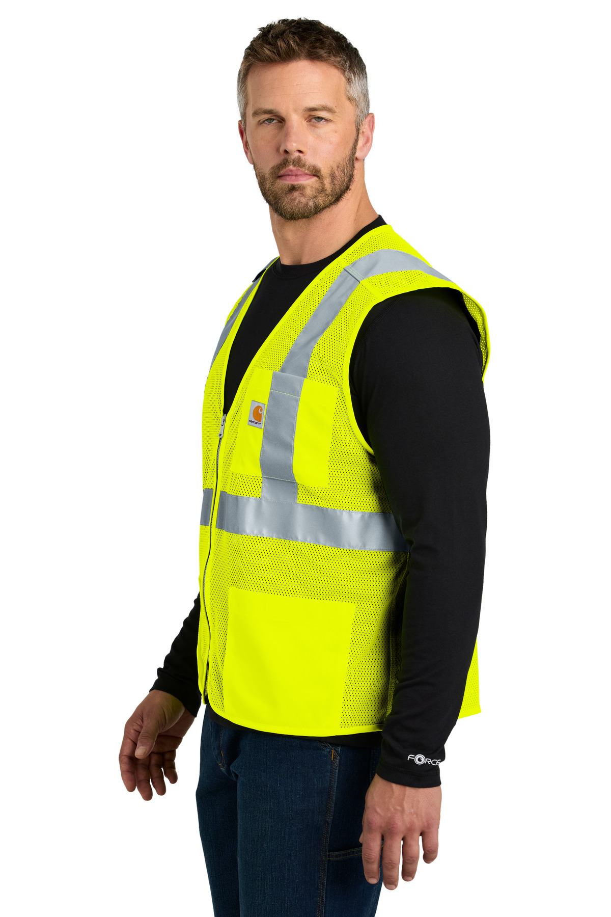 Carhartt ANSI Class 2 Mesh Zip-Front Vest CT106171 5