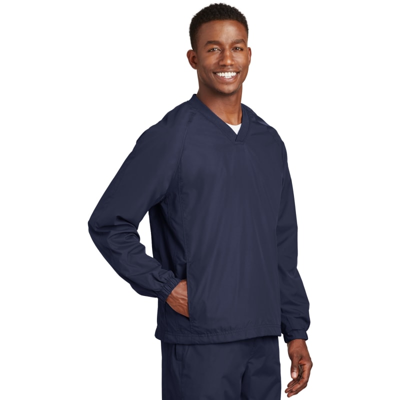 Sport-Tek Sport-Tek V-Neck Raglan Wind Shirt 29