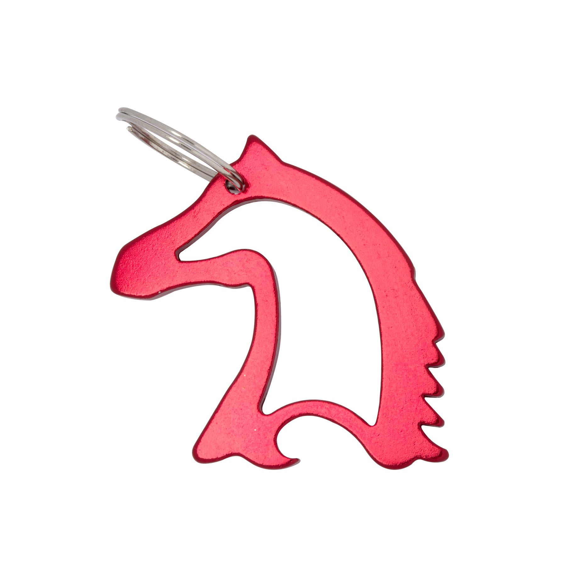 Horse Head Bottle Opener w/Key Ring 12