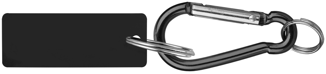Aluminum Key Holder & Dog Tag with Carabiner 4