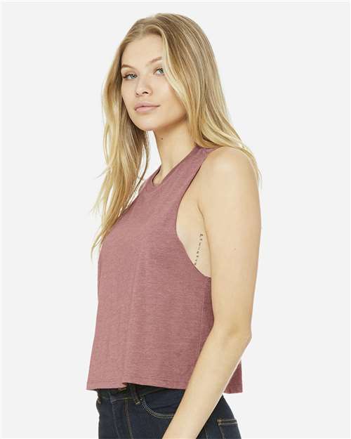 Women's Racerback Crop Tank - 6682 62