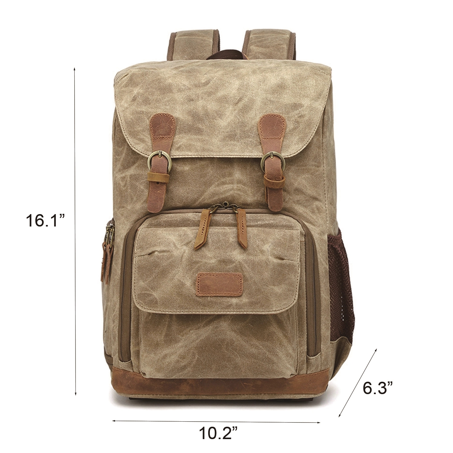 Canvas Camera Backpack 3