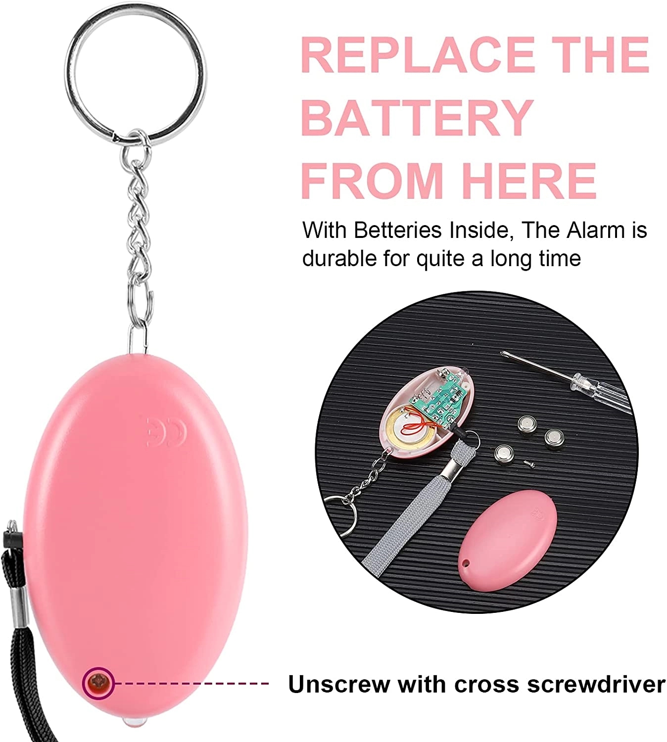 Panic Alarm Keychain 3