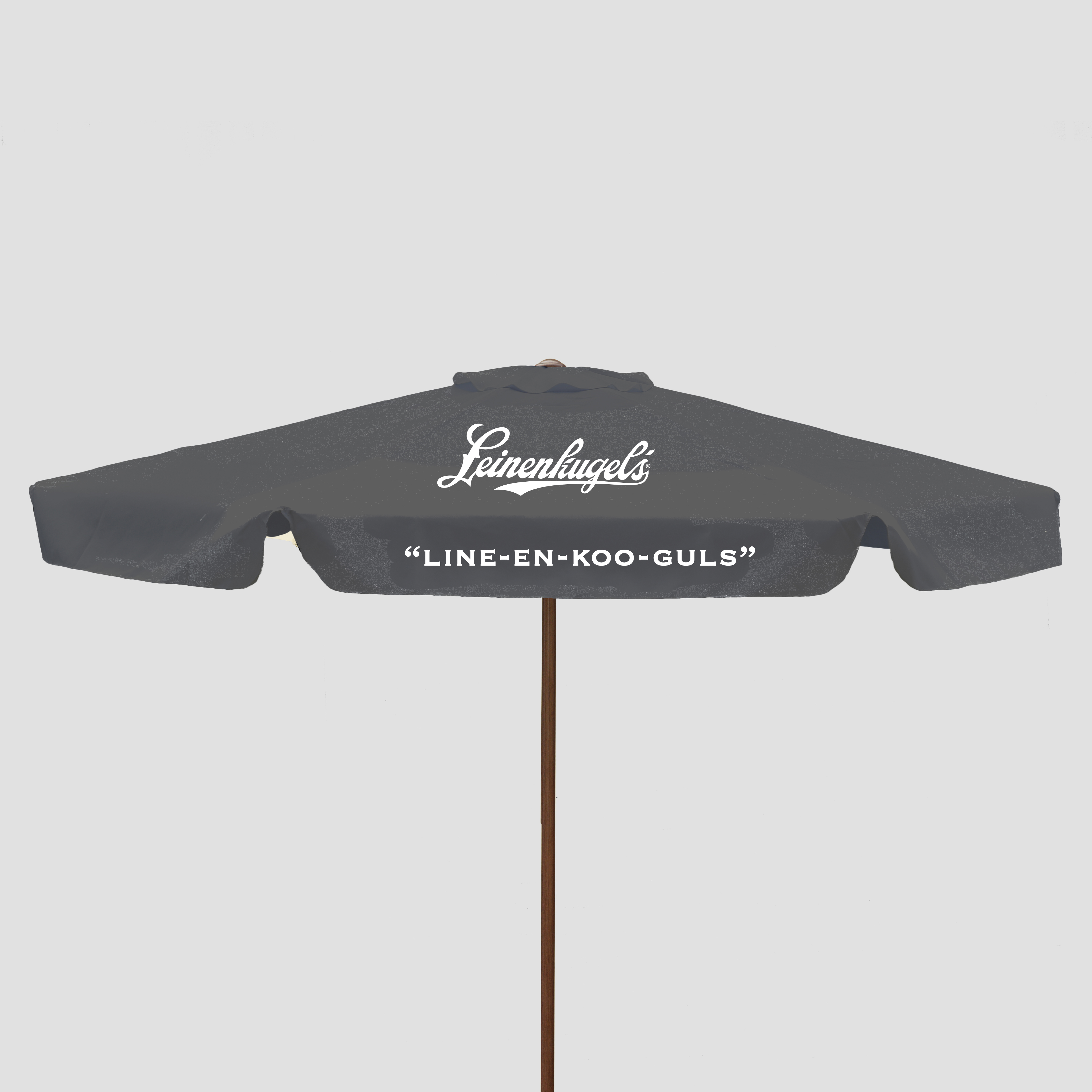 9' Wood Look Market Umbrella