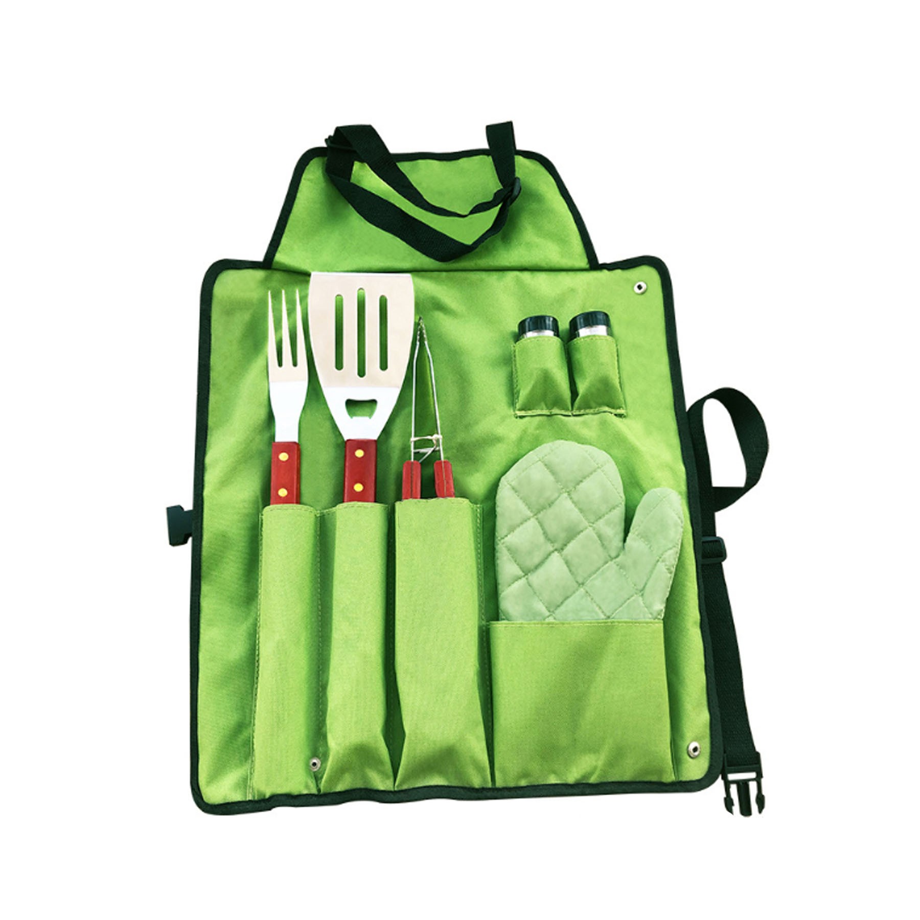 BBQ Apron and 3-piece BBQ Set 2
