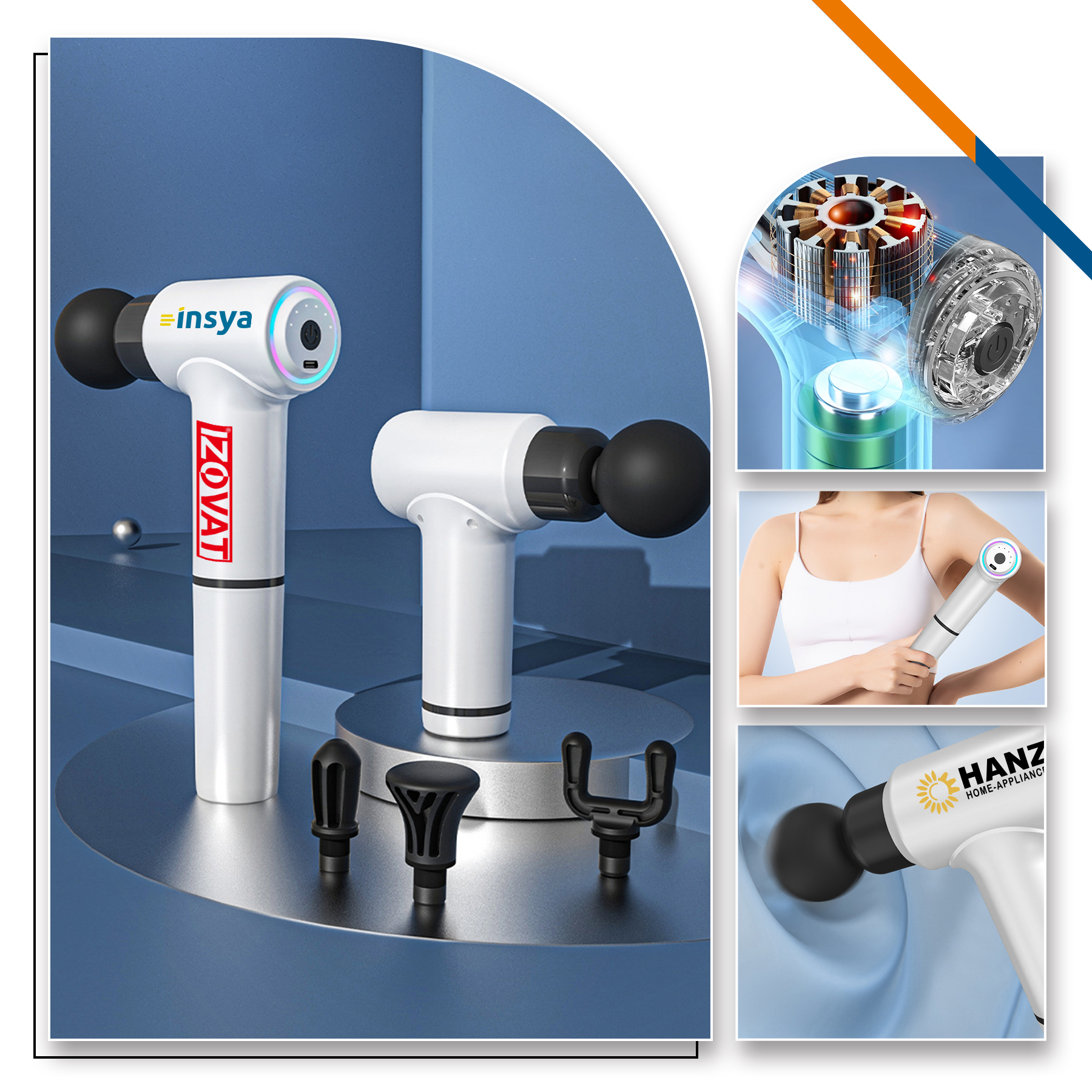 Griplex Expandable Massage Gun 2