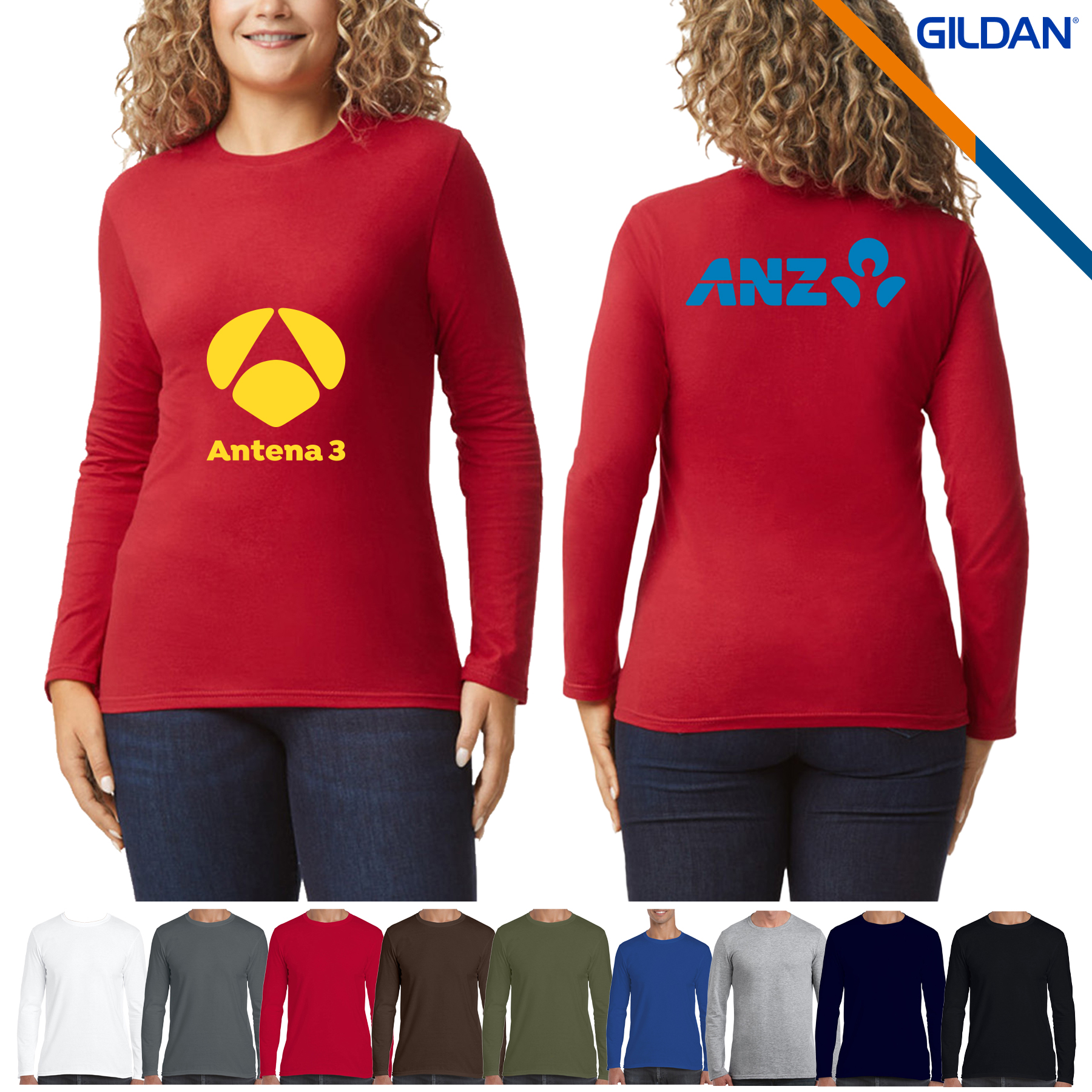 Gildan® 4.5 oz 100% Preshrunk Cotton T-Shirts 8