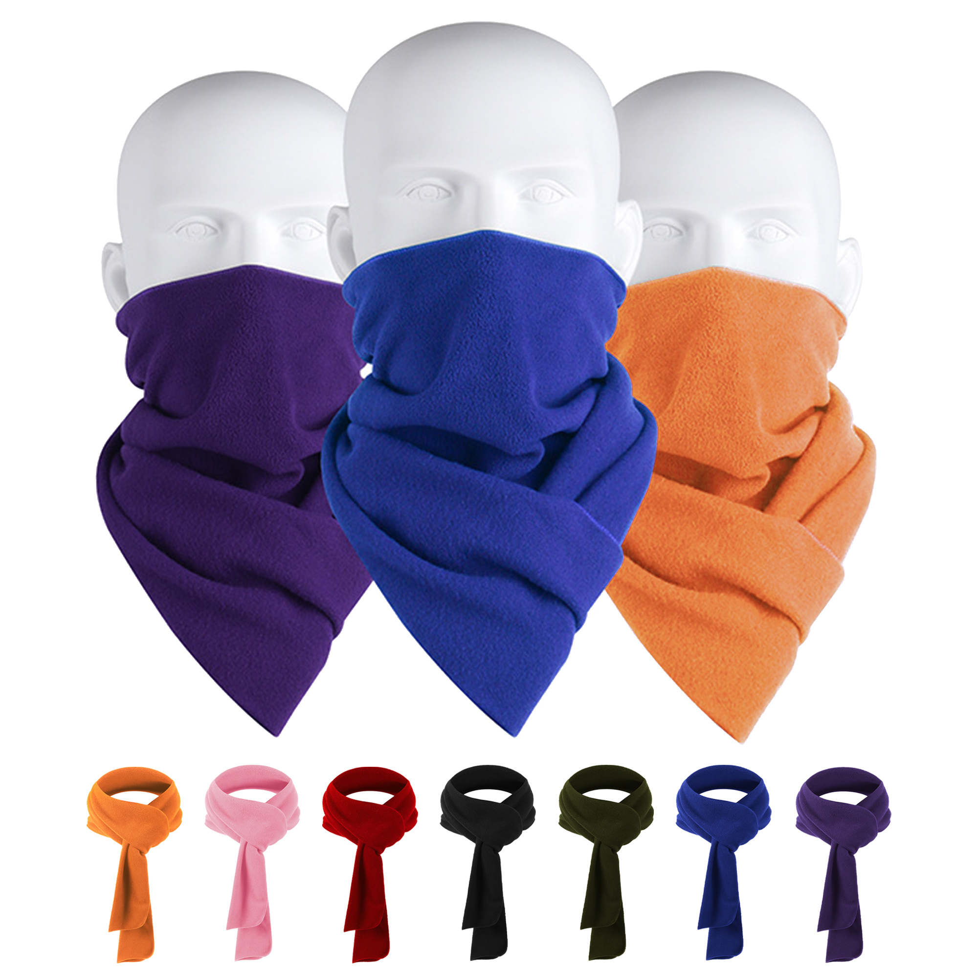 Outdoor Multifunctional Winter Long Scarf 1