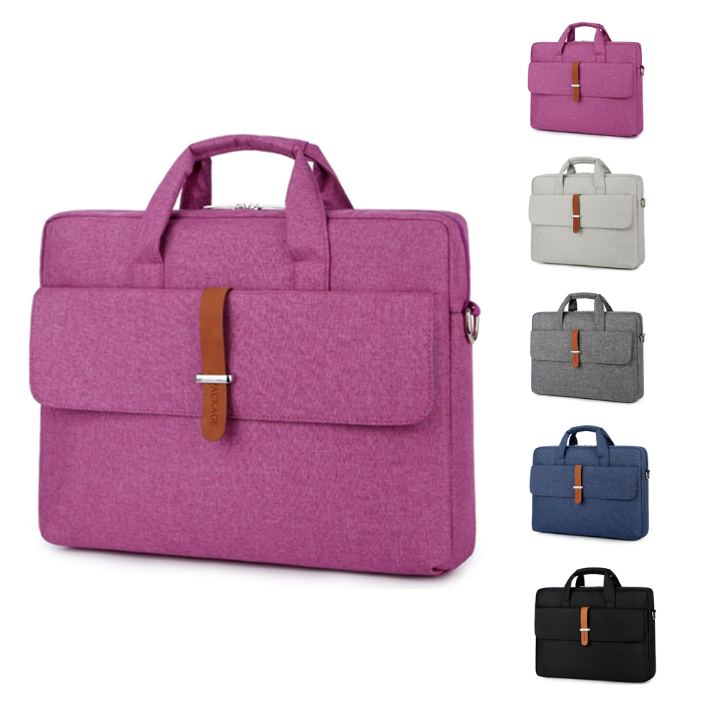Business Laptop Sleeve Messenger Briefcase With Shoulder Strap 8