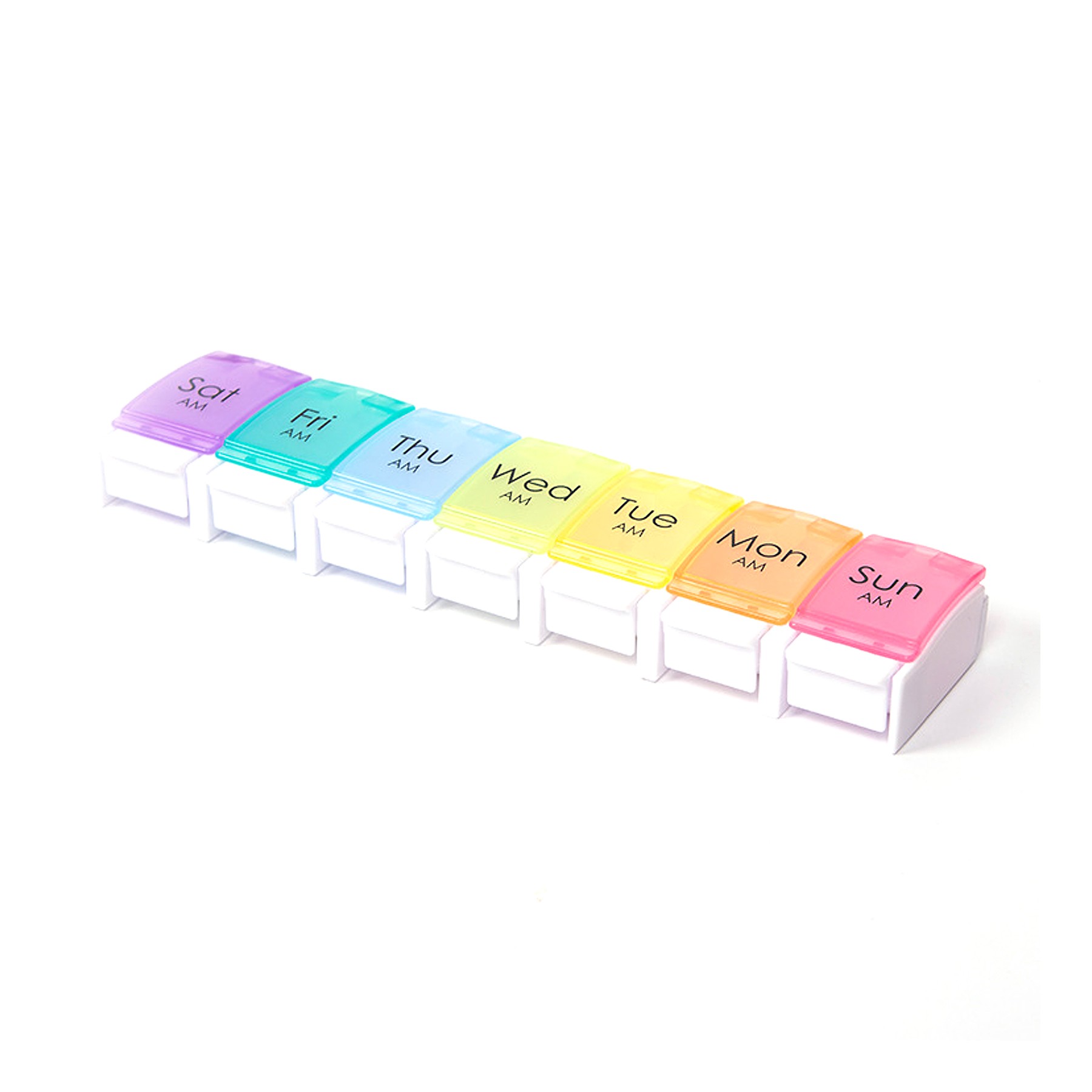 7 Day Clear Pill Box Organizer 3