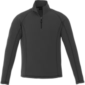 Men's BOWLEN Polyfleece Qtr Zip, custom hoodie or sweatshirt with logo imprint 30