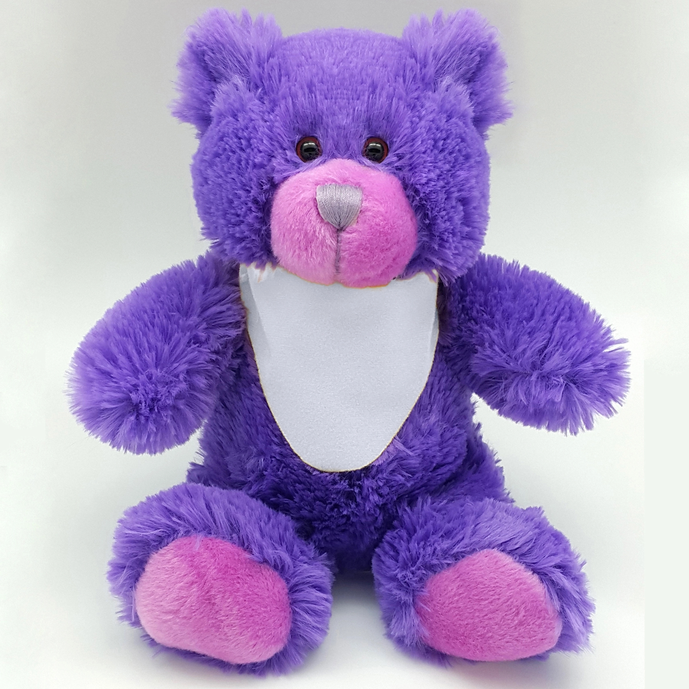 8" Bright Color Purple Bear 18