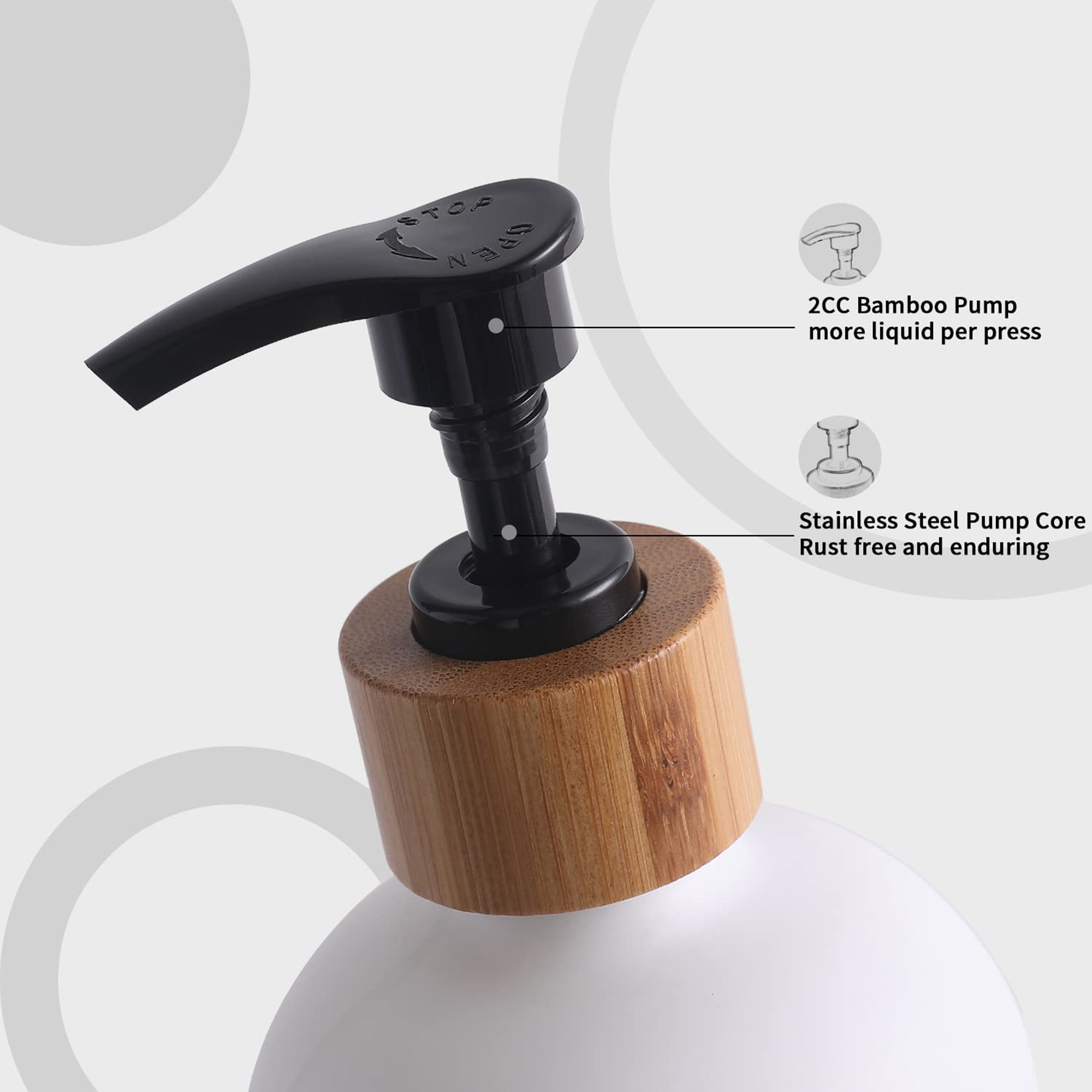 Hand Soap And Dish Soap Dispenser Sets 3