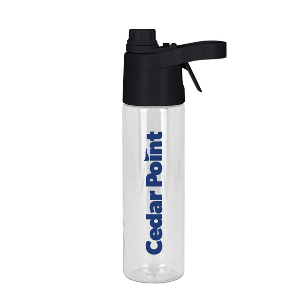 Spritzer 20 oz rPET Spray Water Bottle 2