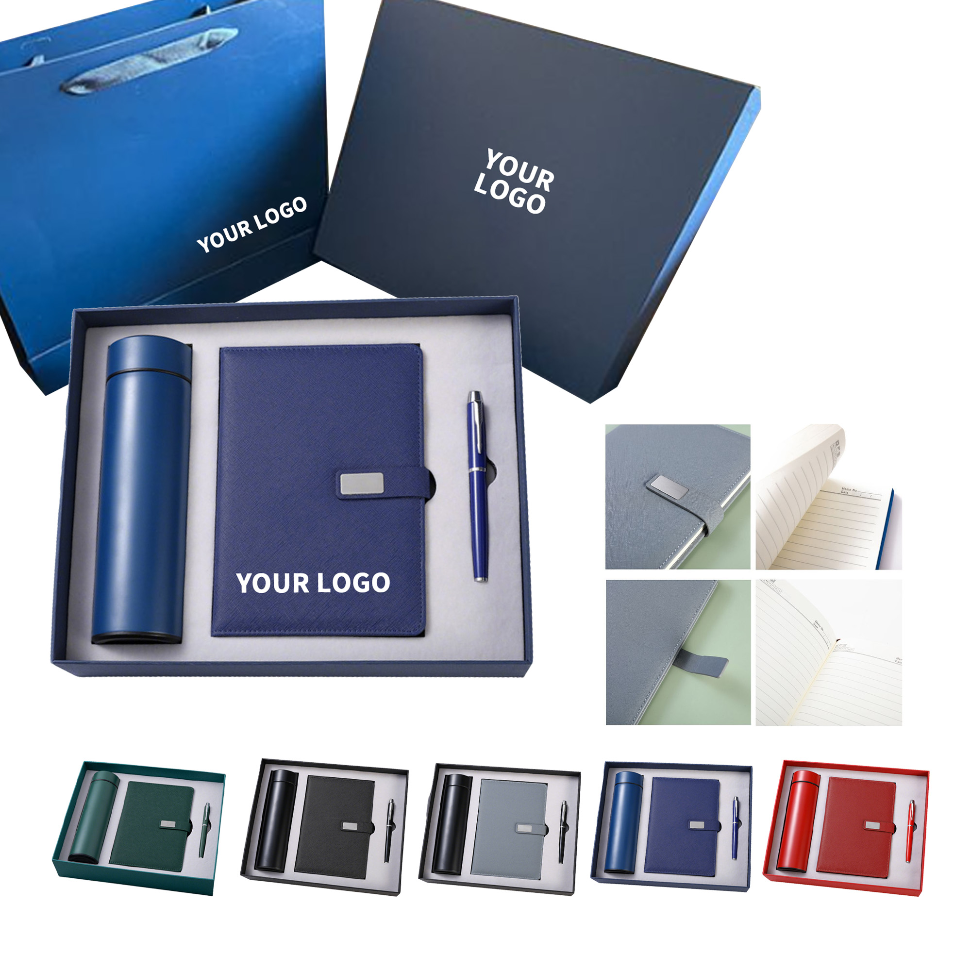 Smart Temperature Cup Notebook Gift Set 3