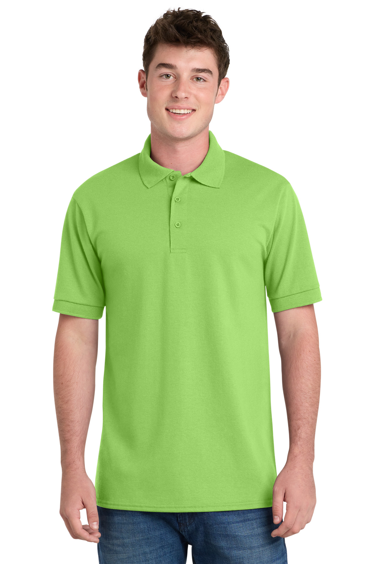 Port & Co Tall Core Blend Jersey Knit Polo. KP55T 14