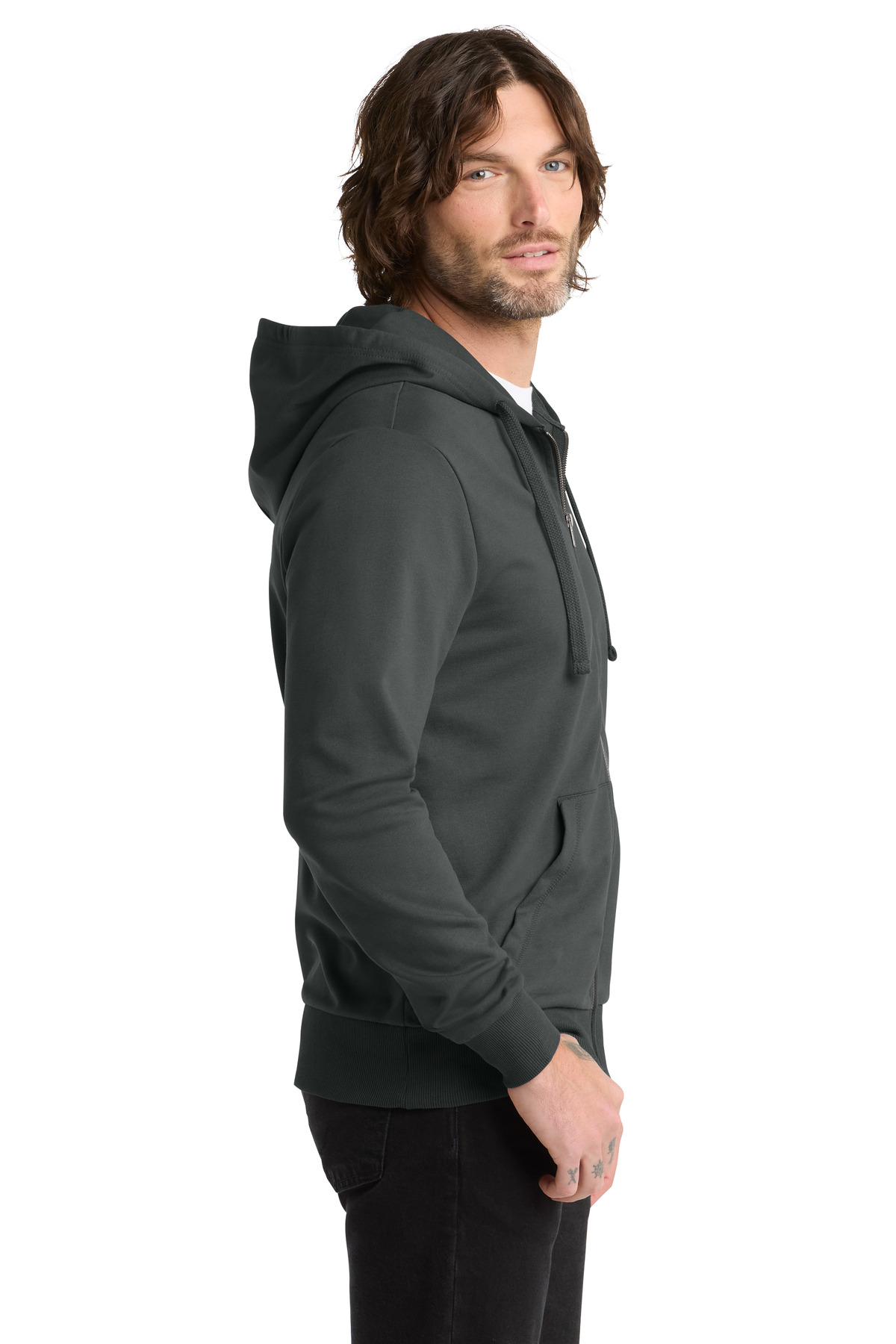 Allmade Unisex Organic French Terry Full-Zip Hoodie AL4002 6