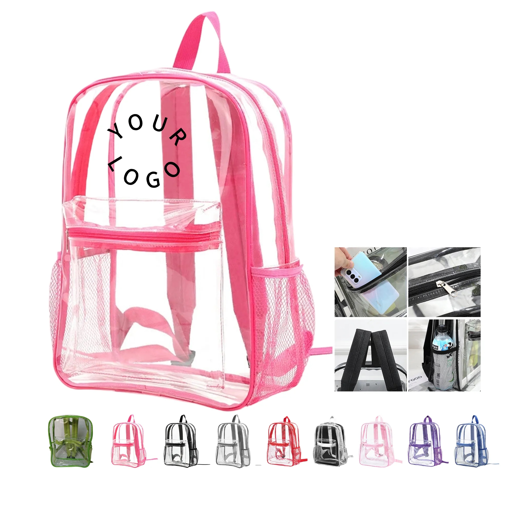 Backpack Clear Waterproof 3