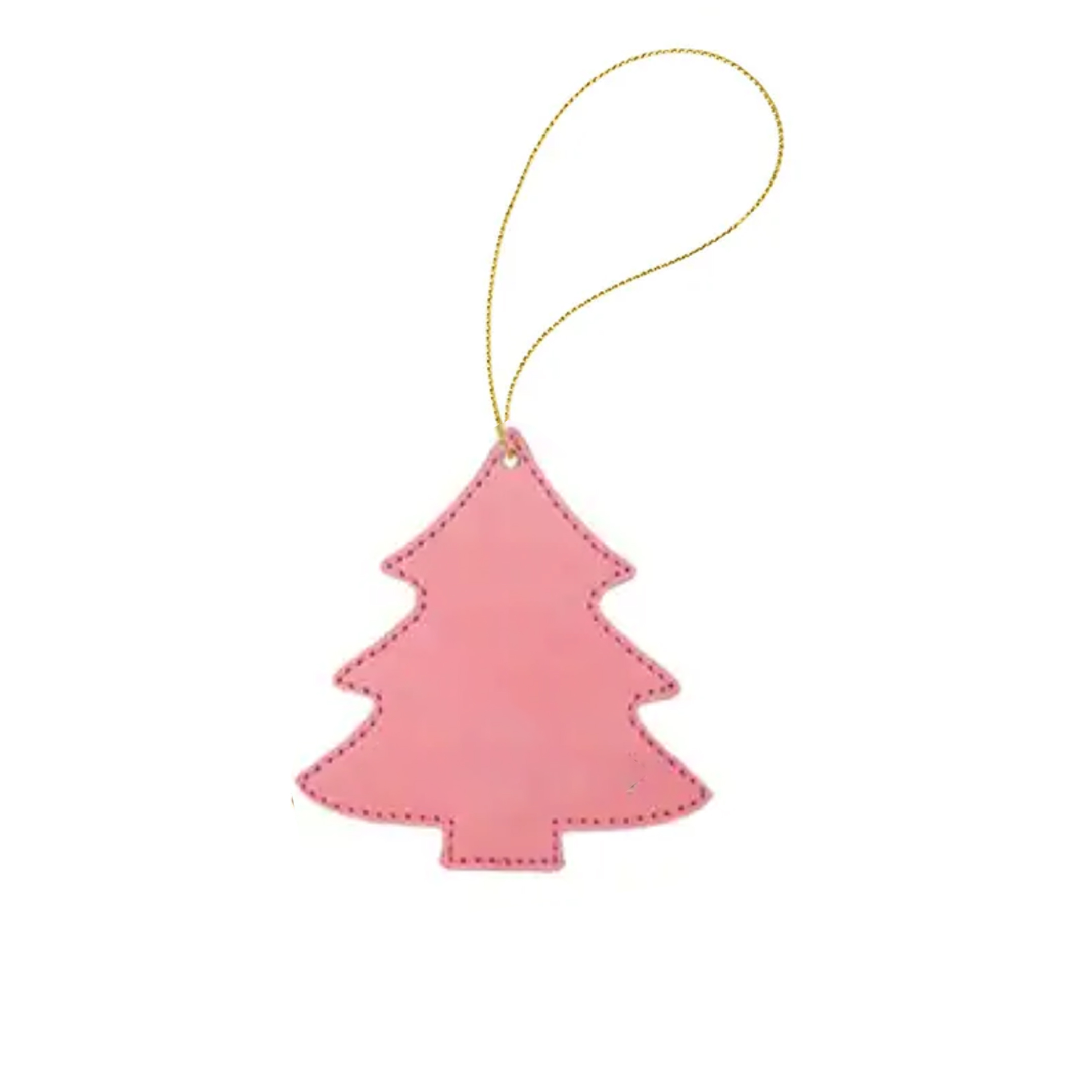 Leather Christmas Tree Shaped Hanging Ornament 11