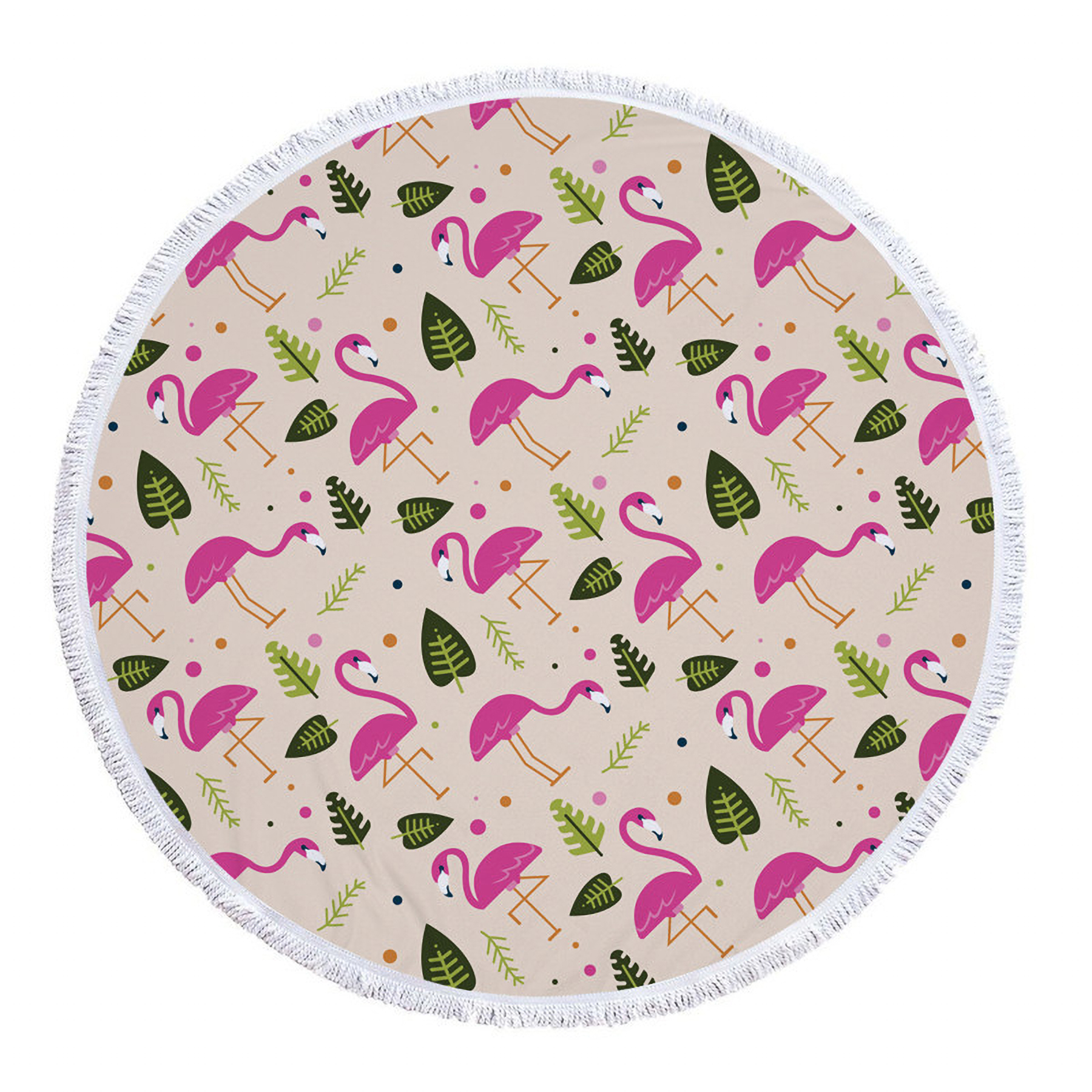 Full Color Microfiber Round Beach Towels 2