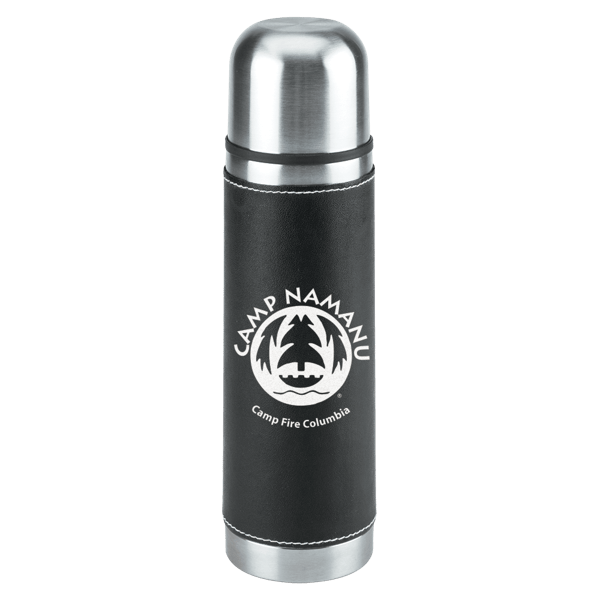 Leatherette Vacuum Bottle - 16 Oz. 41