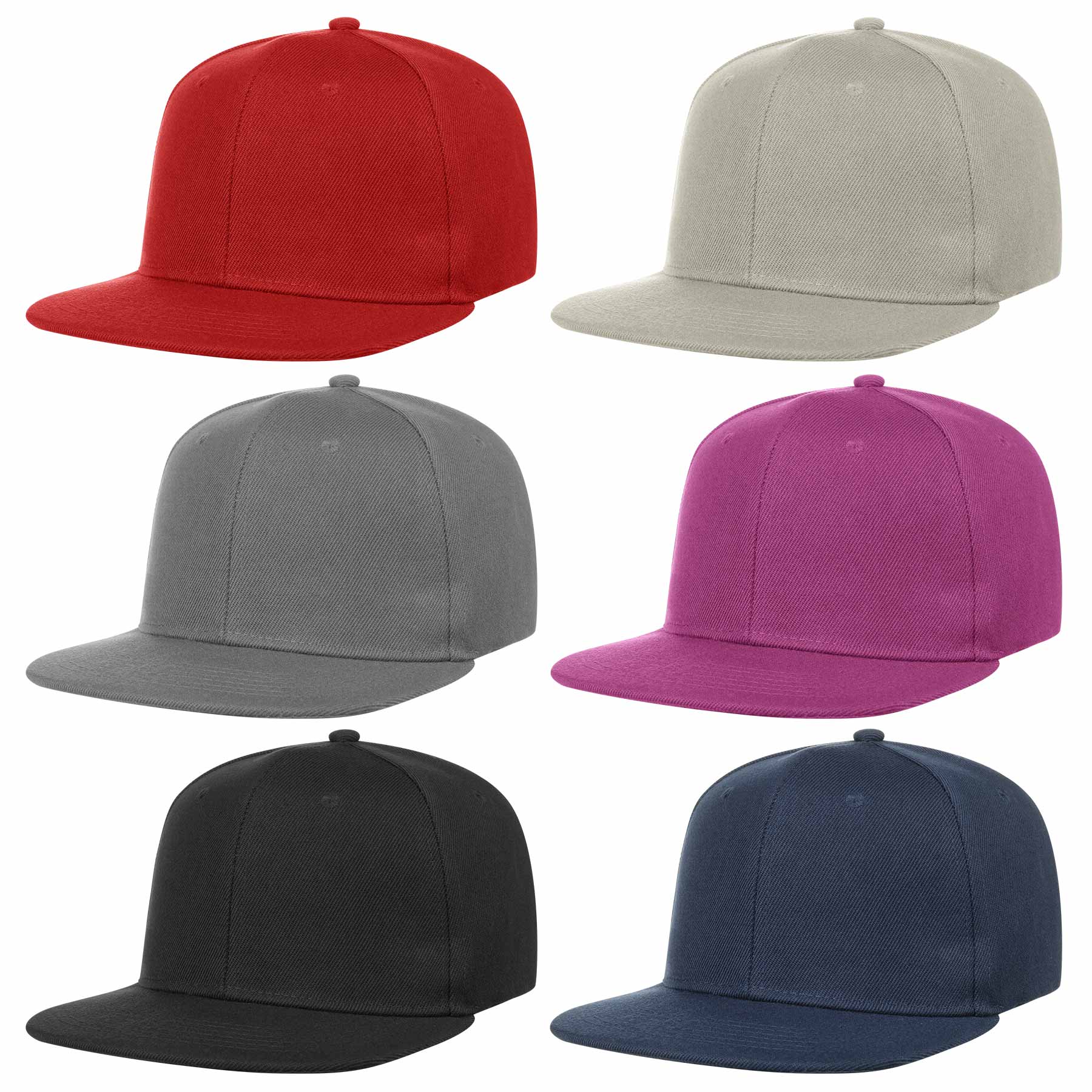 Flat Brim Sun Visor Hip Hop Hat 1