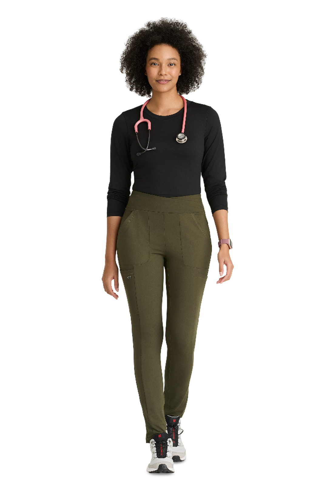 Barco One Performance Knit - Women's Six-Pocket Strive Legging Scrub Pant 10