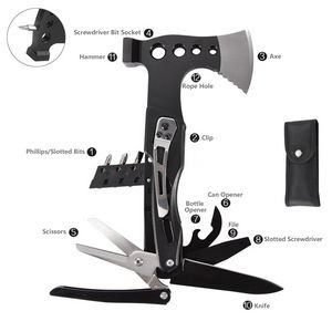 Hammer Axe Pliers Tool With Flint Multi Function Features 23