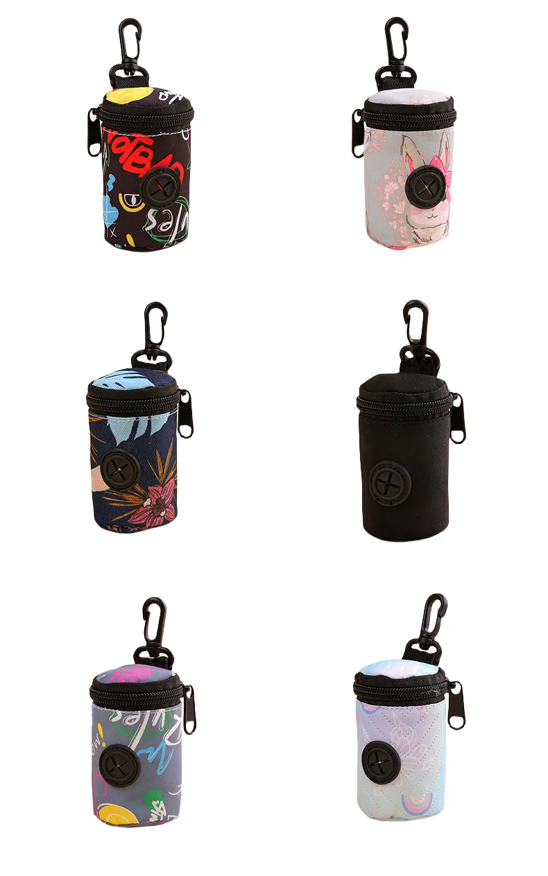 Dog Poop Bag Holder for Leash Doggie 1