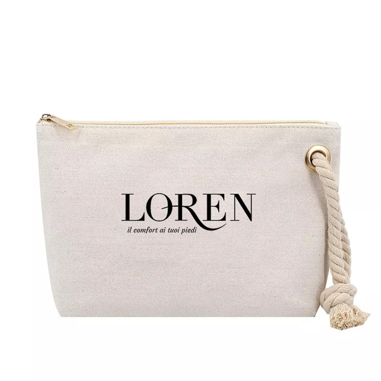 Portable Canvas Cord Hand Bag 8