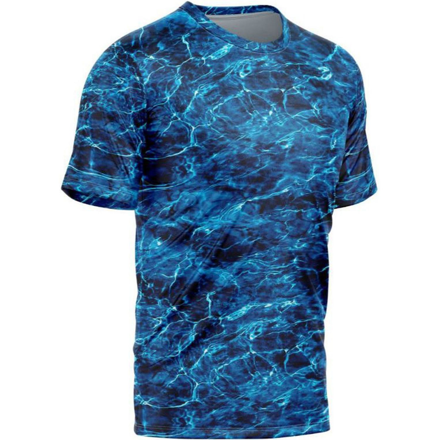 Mossy Oak® Men's 4.4 oz. Polyester Interlock T-Shirt, UPF 50+ 4