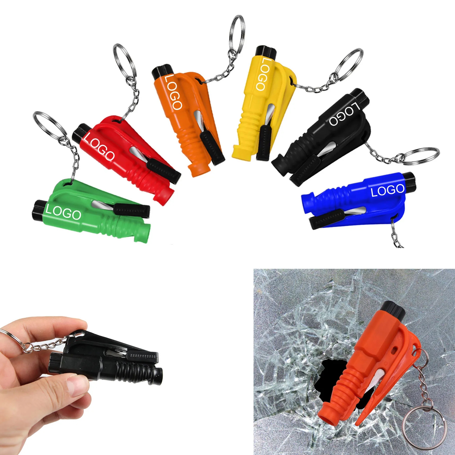 3 in 1 Glass Breaker and Seatbelt Cutter & Survival Whistle 3