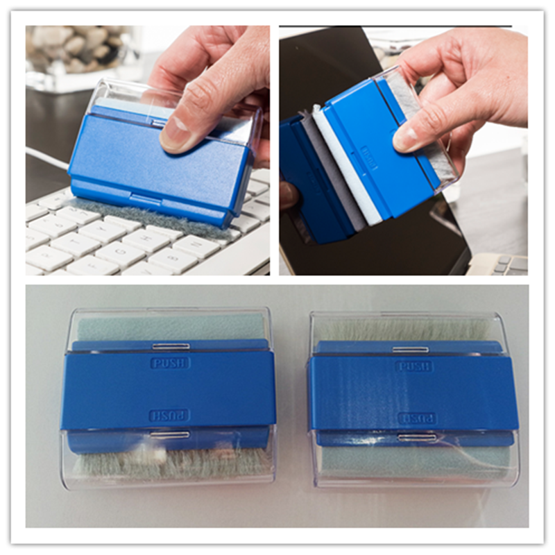2 in 1 Computer Phone Keyboard screen Cleaner with Brush 2