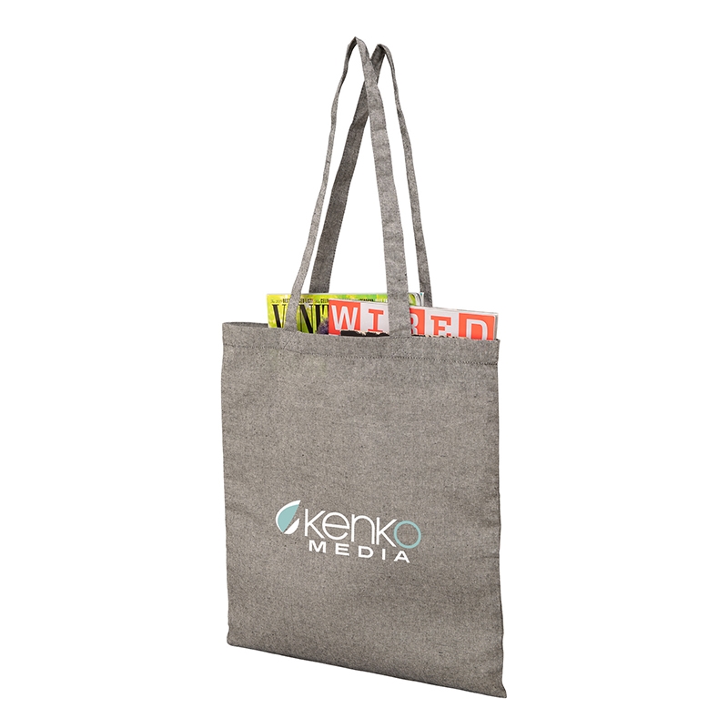 Huron Recycled Cotton Tote, custom tote bag with logo imprint 13