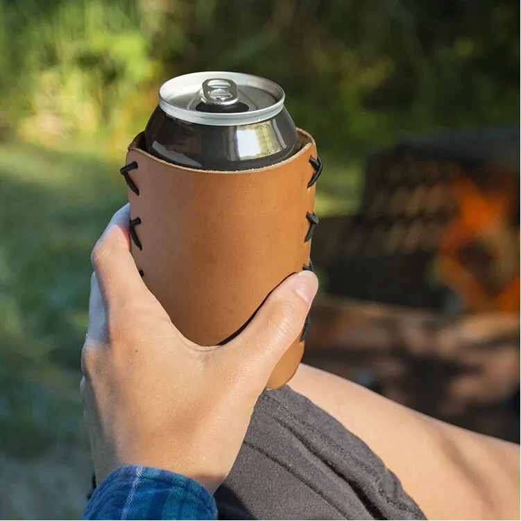 Genuine Leather Cup Holder 5
