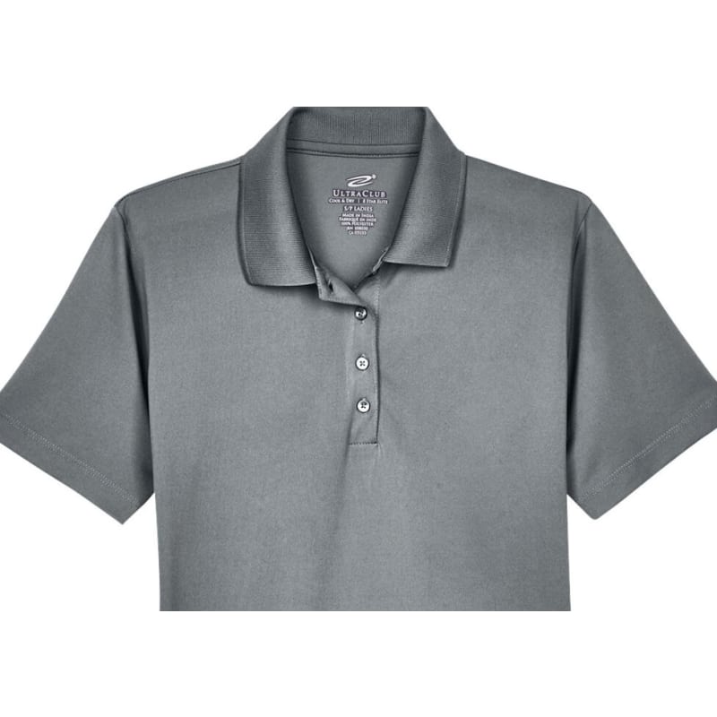 UltraClub Ladies' Cool & Dry 8-Star Elite Performance Interlock Polo 50