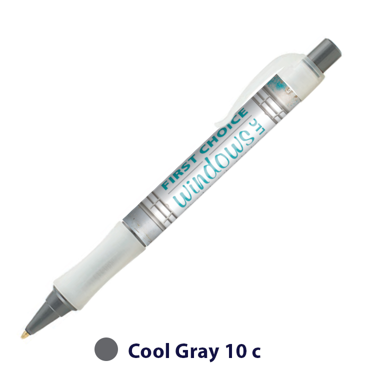 Graphic Brights Frost Plastic Pen (Full Color Imprint) 13