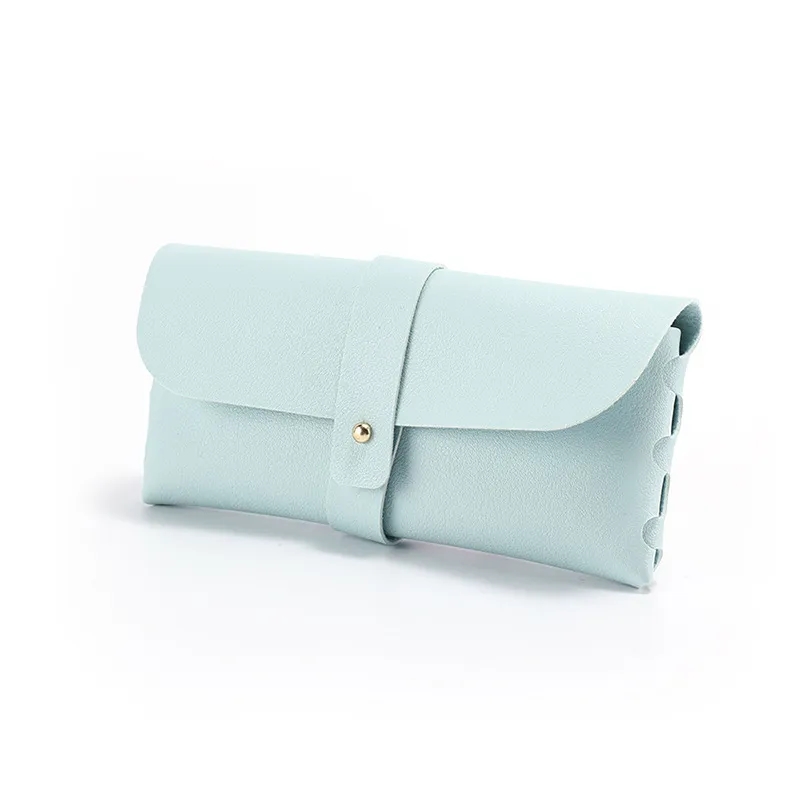 PVC Soft Leather Waterproof Glasses Case Bag Organizer Box 5